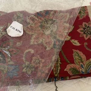 Brand New Chaps 2 pcs Cal King 100% cotton Pillow cover